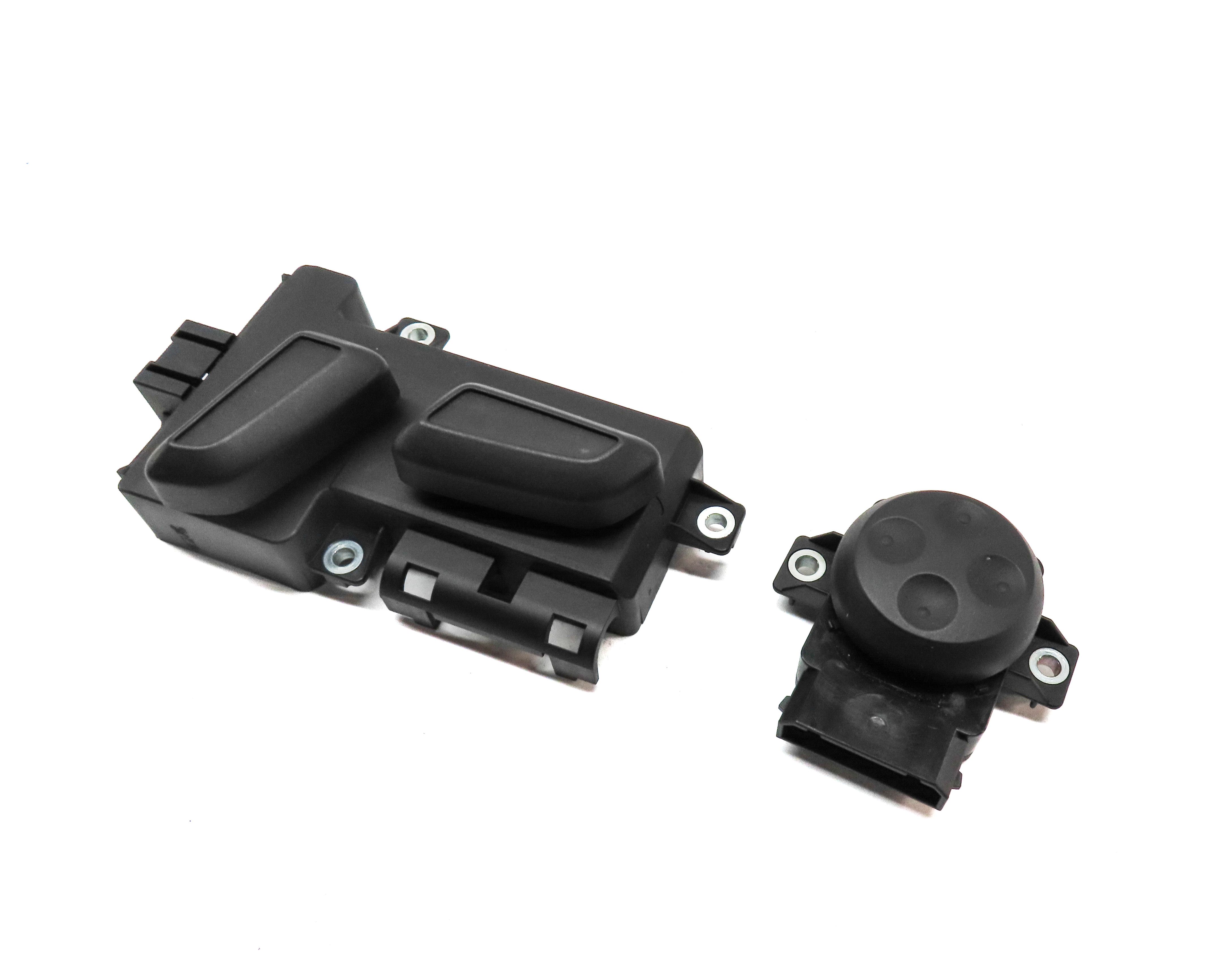 12 AUDI S4 (B8 8K) FRONT LEFT DRIVER SEAT POSITION LUMBAR ADJUST SWITCH (BLACK) — exact item pictured